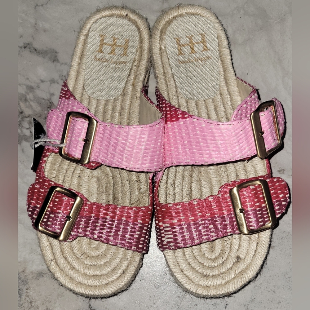 Haute Hippe Nikki Sandal-‎ Pink New With Tag